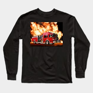 Fire Engine Long Sleeve T-Shirt